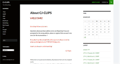 Desktop Screenshot of cj-clips.com