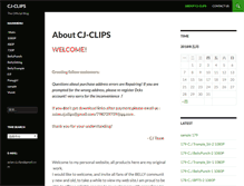 Tablet Screenshot of cj-clips.com